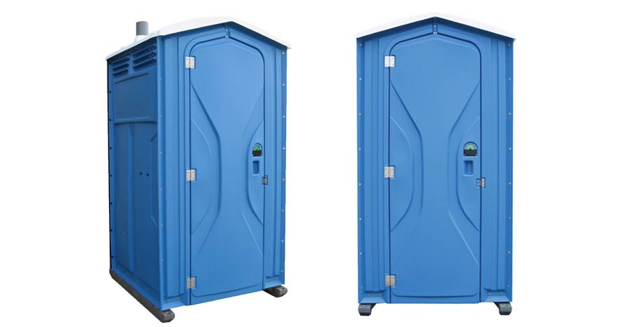 Long-term porta potty units on site in Swedesboro, New Jersey